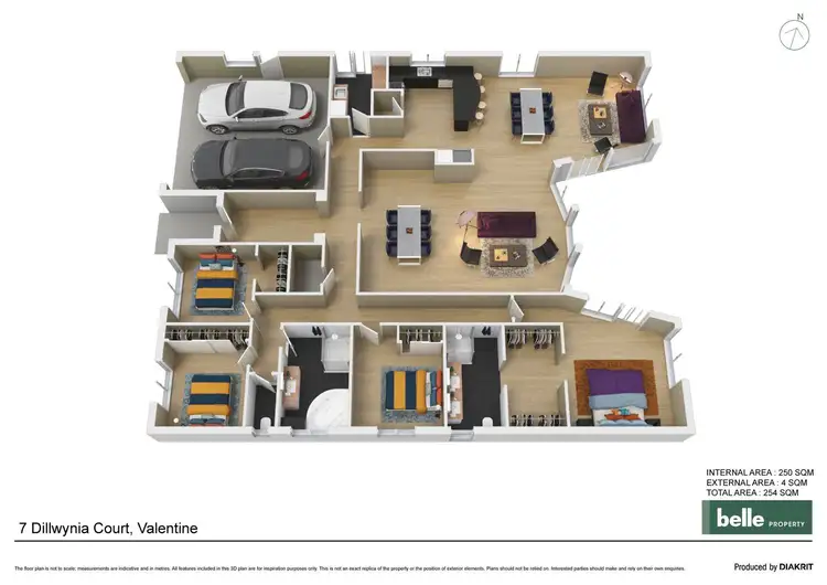 Floorplan of Homely house listing, 7 Dillwynia Court, Valentine NSW 2280