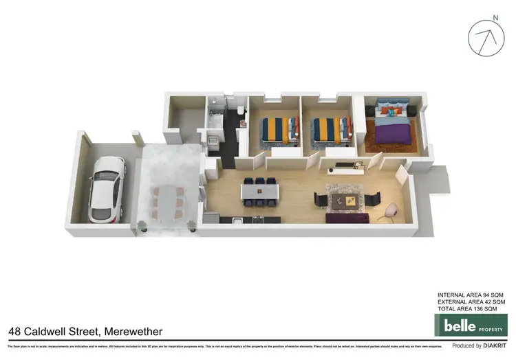 Floorplan of Homely house listing, 48 Caldwell Street, Merewether NSW 2291