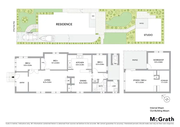Floorplan of Homely house listing, 38 Woy Woy Road, Woy Woy NSW 2256