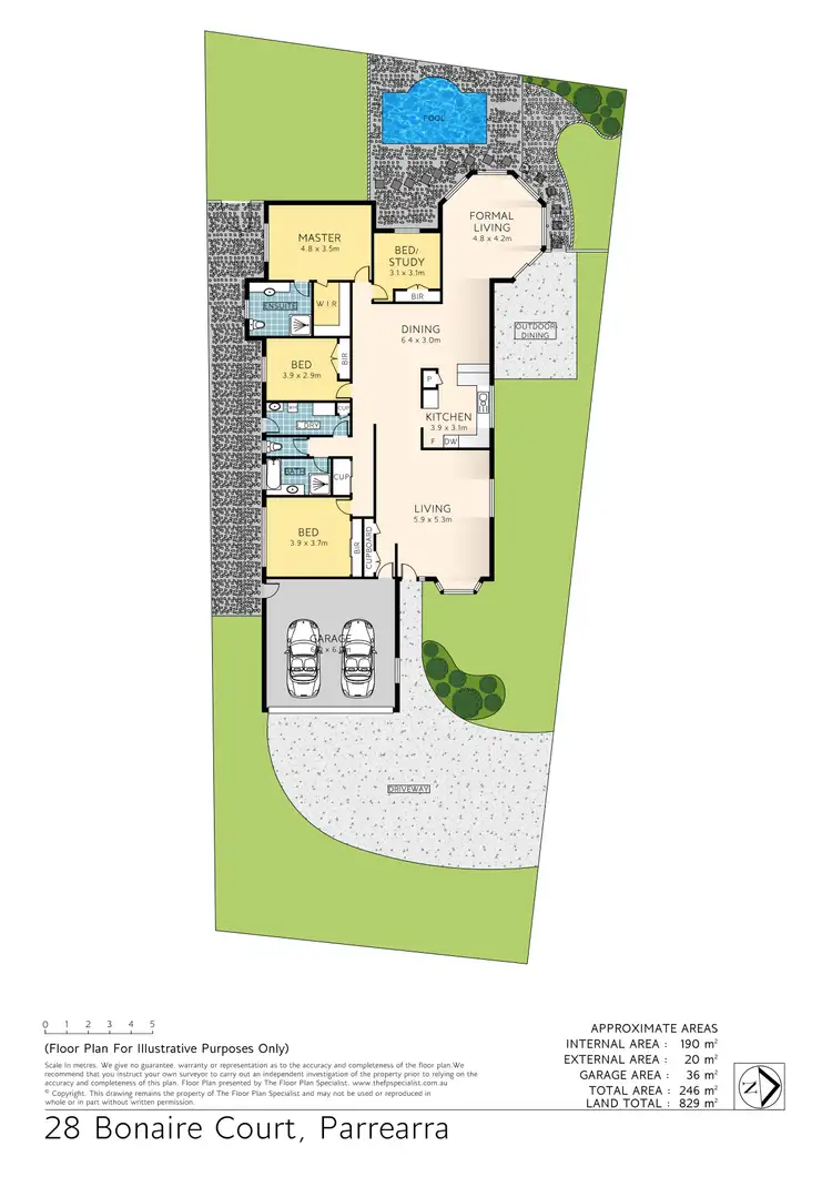 Floorplan of Homely house listing, 28 Bonaire Court, Kawana Island QLD 4575