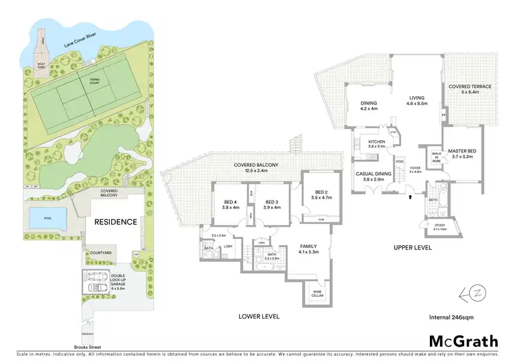 Floorplan of Homely house listing, 22A Brooks Street, Linley Point NSW 2066