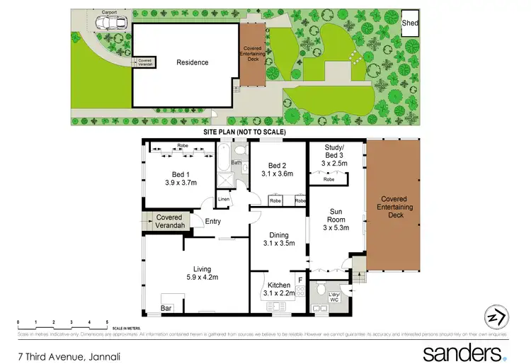 Floorplan of Homely house listing, 7 Third Avenue, Jannali NSW 2226