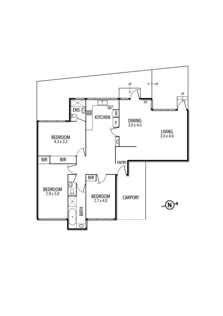 Floorplan of Homely apartment listing, 3/71 Lansell Road, Toorak VIC 3142