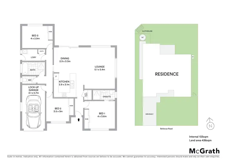 Floorplan of Homely house listing, 16 Bellevue Road, Mudgee NSW 2850