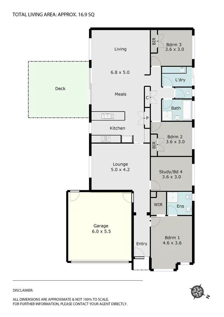Floorplan of Homely house listing, 19 Normlyttle Parade, Miners Rest VIC 3352