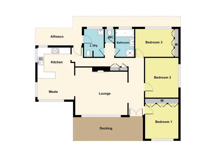 Floorplan of Homely house listing, 161 Fussell Street, Ballarat East VIC 3350