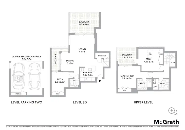 Floorplan of Homely apartment listing, 64/236 Pacific Highway, Crows Nest NSW 2065