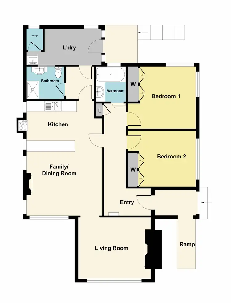 Floorplan of Homely house listing, 14 Grammar Street, Wendouree VIC 3355