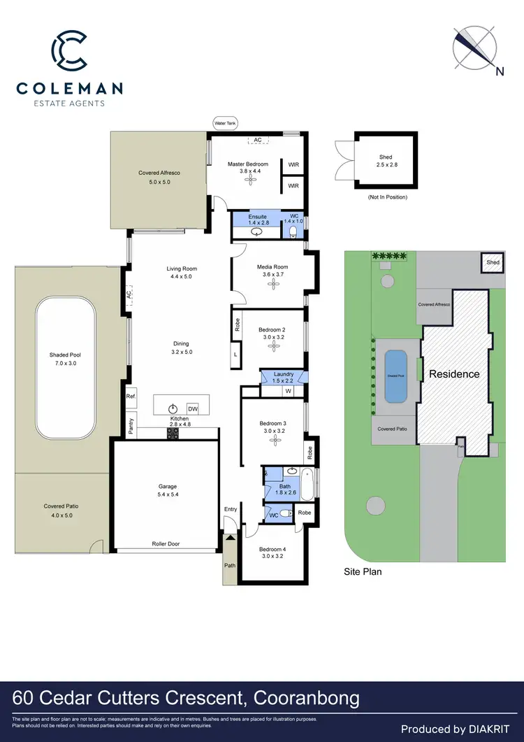 Floorplan of Homely house listing, 60 Cedar Cutters Crescent, Cooranbong NSW 2265