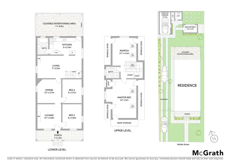 Floorplan of Homely house listing, 17 Middle Street, Marrickville NSW 2204
