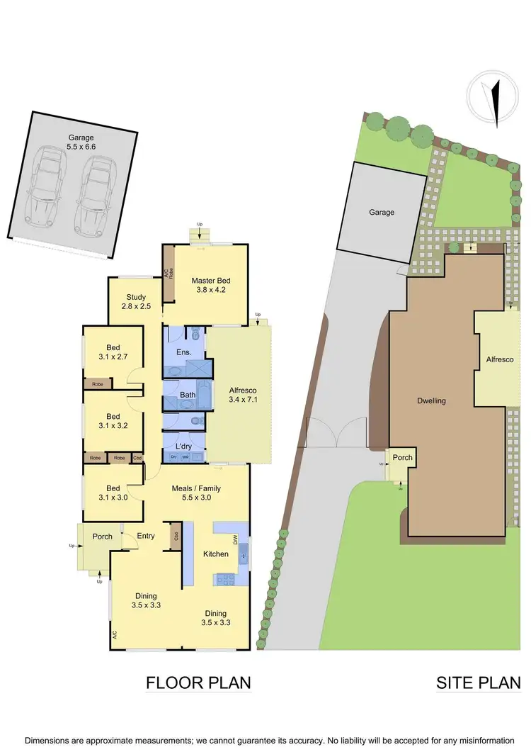 Floorplan of Homely house listing, 81 Buckmaster Drive, Mill Park VIC 3082