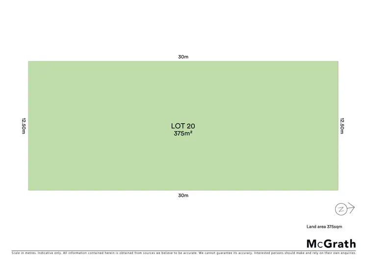 Floorplan of Homely land listing, Lot 20 Hathaway Close, Alfredton VIC 3350