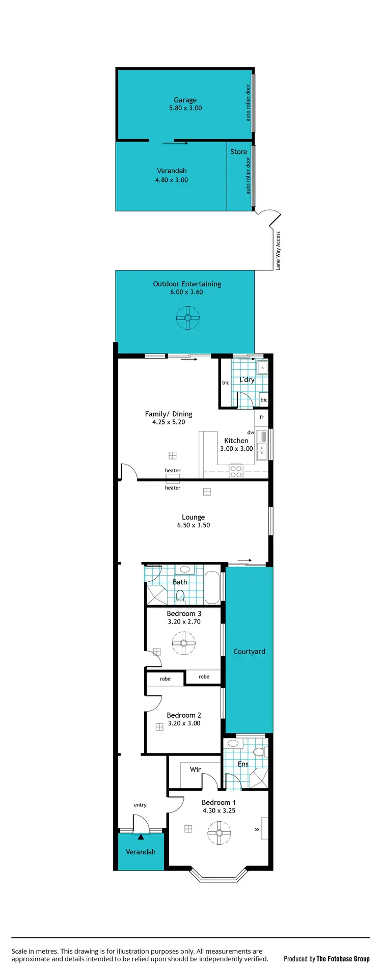 Floorplan of Homely house listing, 15a Moore Street, Somerton Park SA 5044