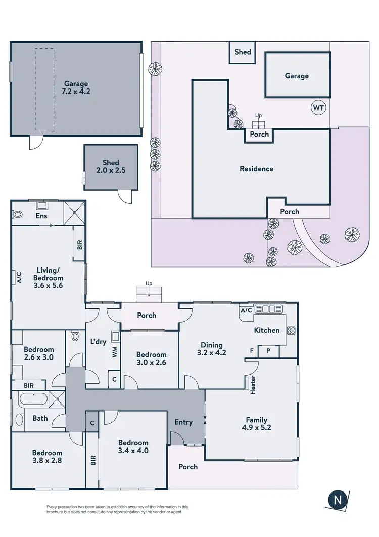 Floorplan of Homely house listing, 119 Peppercorn Parade, Epping VIC 3076