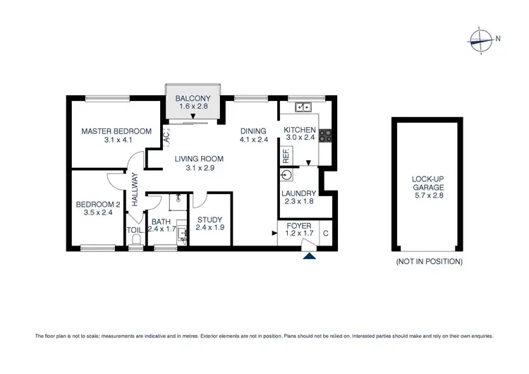 Floorplan of Homely apartment listing, 15/18-20 Bruce Street, Blacktown NSW 2148