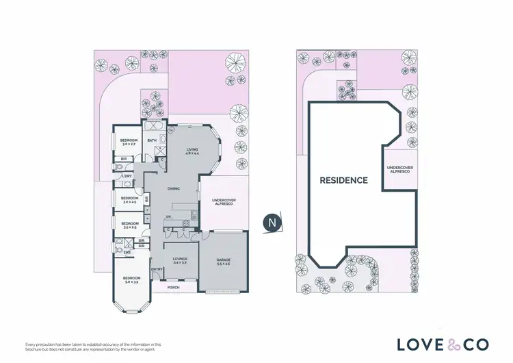 Floorplan of Homely house listing, 4 Stow Close, Epping VIC 3076
