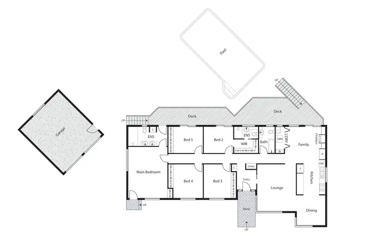 Floorplan of Homely house listing, 10 Pudney Street, Farrer ACT 2607