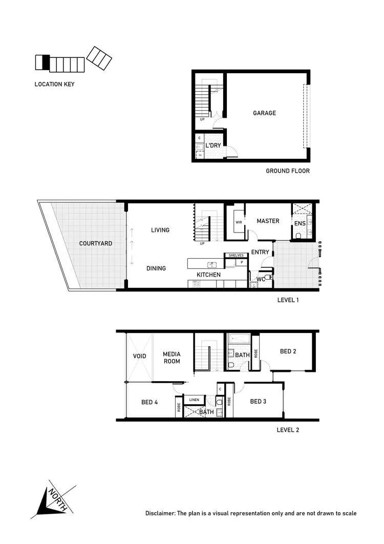 Floorplan of Homely townhouse listing, 127/81 Constitution Avenue, Campbell ACT 2612