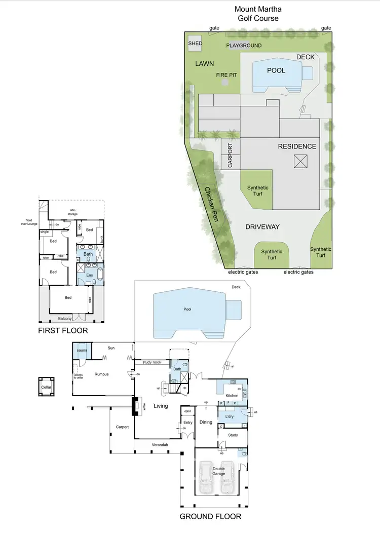 Floorplan of Homely house listing, 18 Suffolk Crescent, Mount Martha VIC 3934