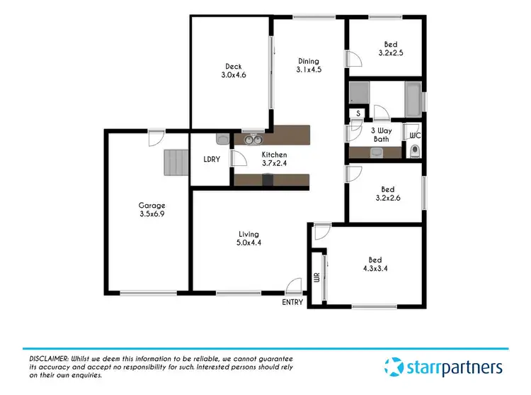 Floorplan of Homely house listing, 24 Agrafe Place, Minchinbury NSW 2770