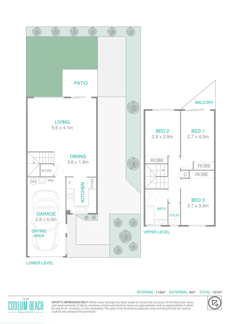 Floorplan of Homely unit listing, 6/86 Yandina Coolum Road, Coolum Beach QLD 4573