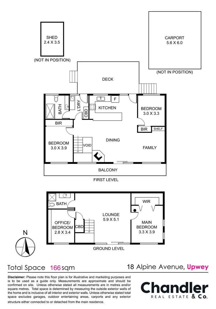 Floorplan of Homely house listing, 18 Alpine Avenue, Upwey VIC 3158