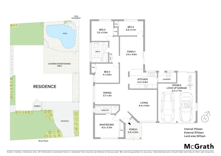 Floorplan of Homely house listing, 3 Binya Place, Como NSW 2226