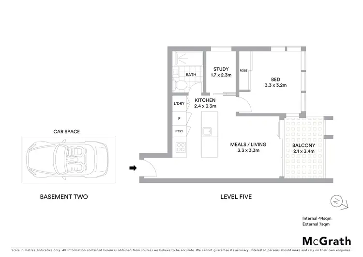 Floorplan of Homely apartment listing, 502/140 Dudley Street, West Melbourne VIC 3003