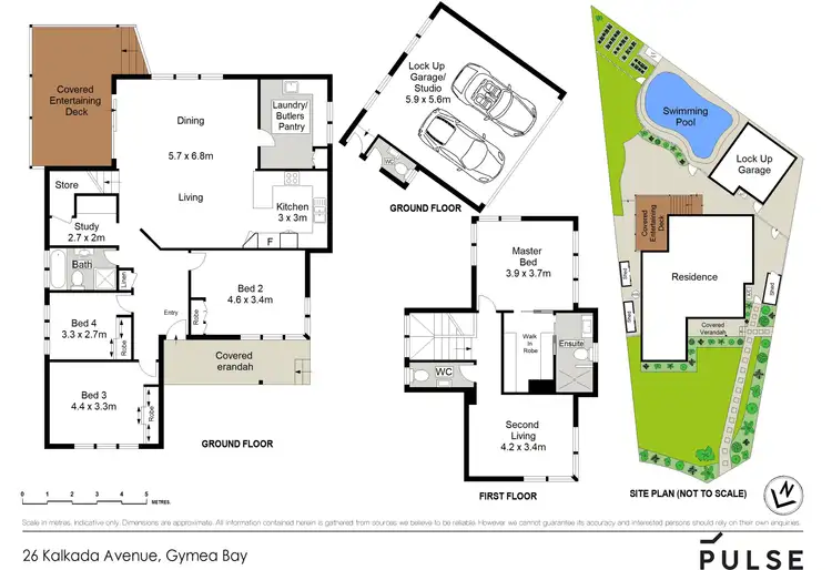 Floorplan of Homely house listing, 26 Kalkada Avenue, Gymea Bay NSW 2227