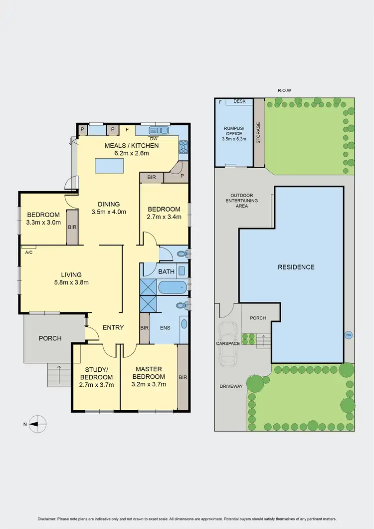 Floorplan of Homely house listing, 18 George Street, Moonee Ponds VIC 3039