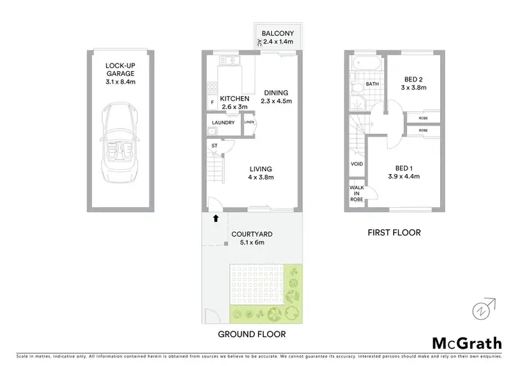 Floorplan of Homely townhouse listing, 55/7-15 Taranto Road, Marsfield NSW 2122