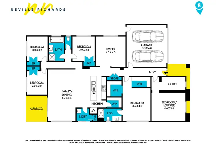 Floorplan of Homely house listing, 64 Majestic Way, St Leonards VIC 3223