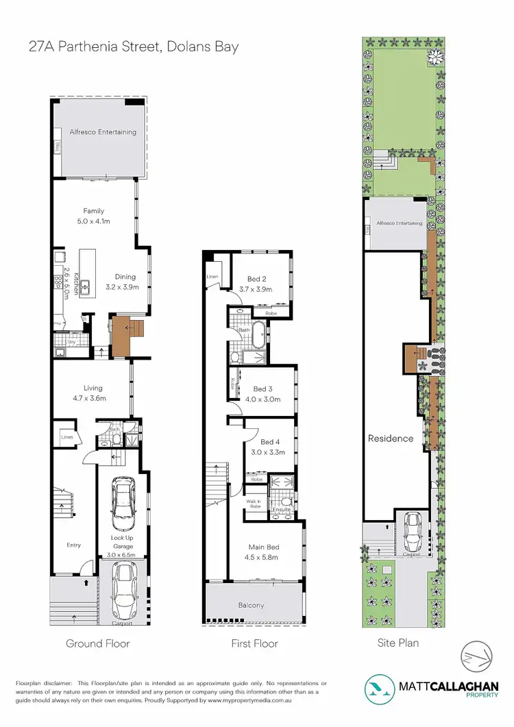 Floorplan of Homely house listing, 27A Parthenia Street, Dolans Bay NSW 2229