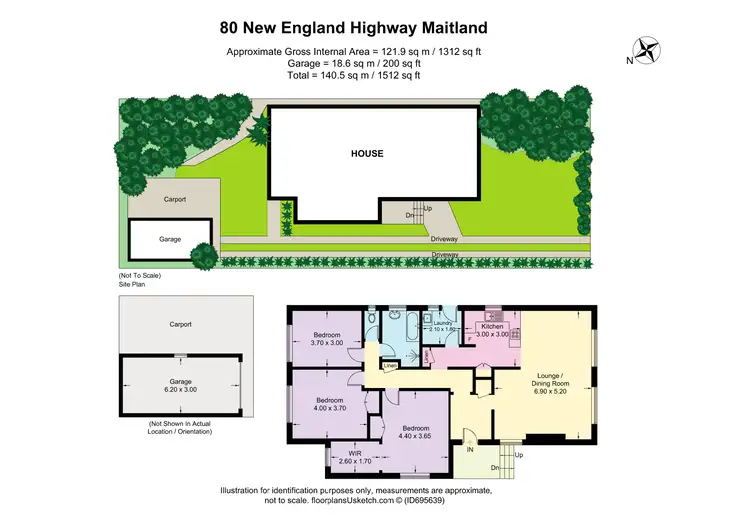 Floorplan of Homely house listing, 80 New England Highway, Maitland NSW 2320