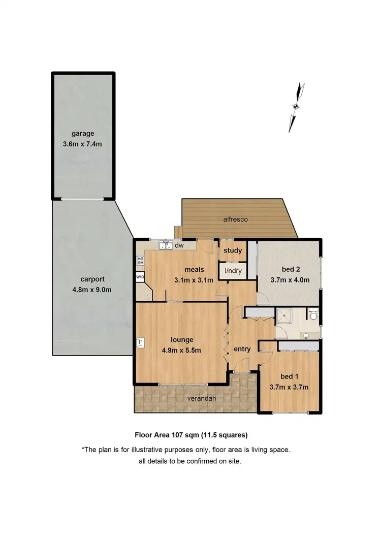 Floorplan of Homely house listing, 12 Westmount Road, Healesville VIC 3777