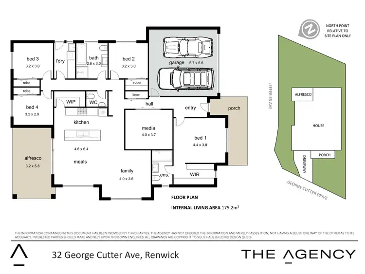Floorplan of Homely house listing, 32 George Cutter Avenue, Renwick NSW 2575