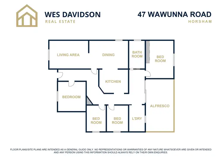 Floorplan of Homely house listing, 47 Wawunna Road, Horsham VIC 3400