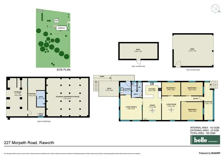 Floorplan of Homely house listing, 227 Morpeth Road, Raworth NSW 2321