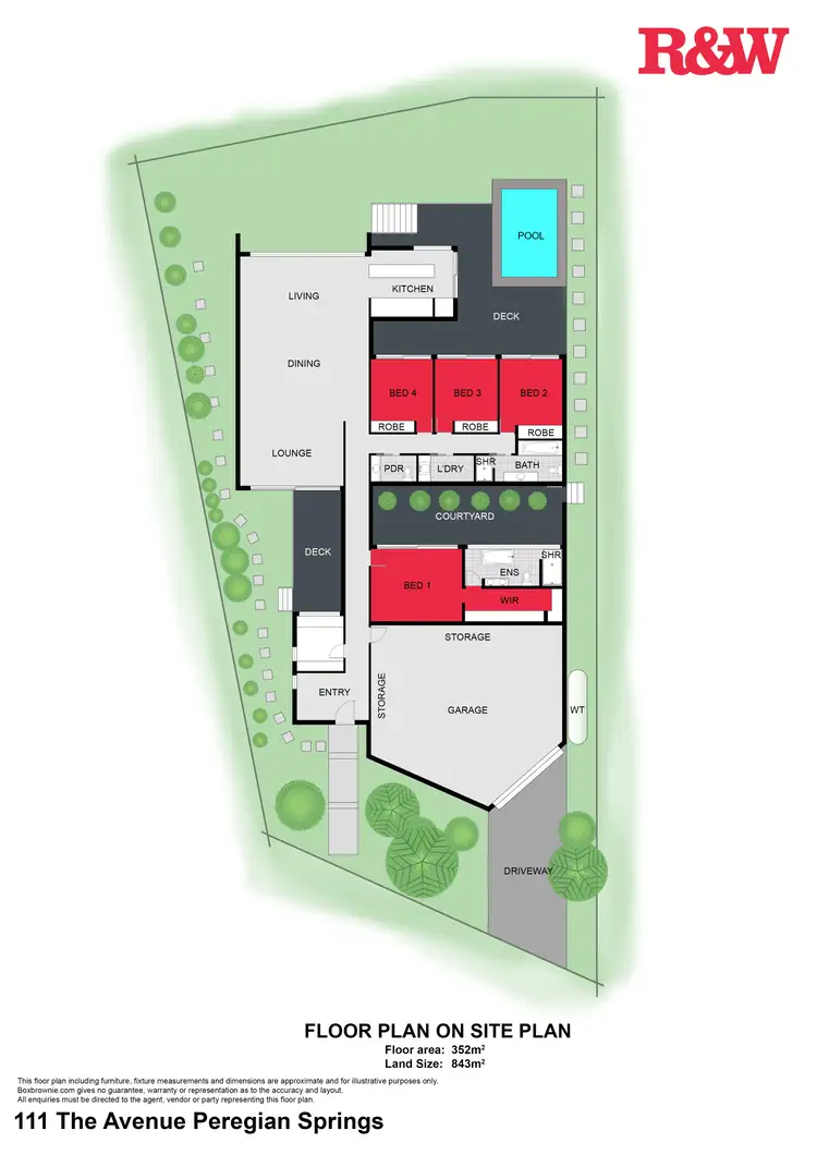 Floorplan of Homely house listing, 111 The Avenue, Peregian Springs QLD 4573