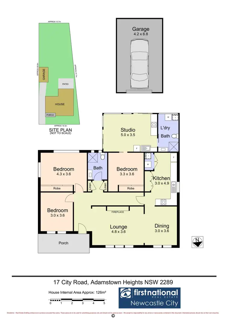 Floorplan of Homely house listing, 17 City Road, Adamstown Heights NSW 2289