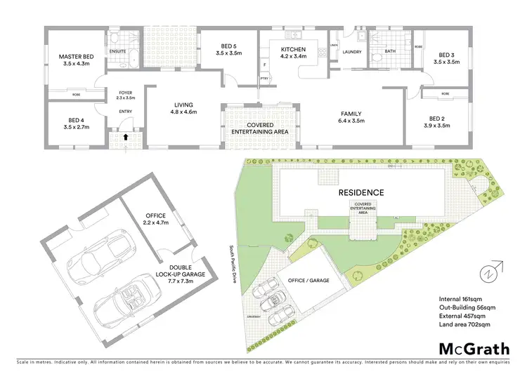 Floorplan of Homely house listing, 3 South Pacific Drive, Macmasters Beach NSW 2251