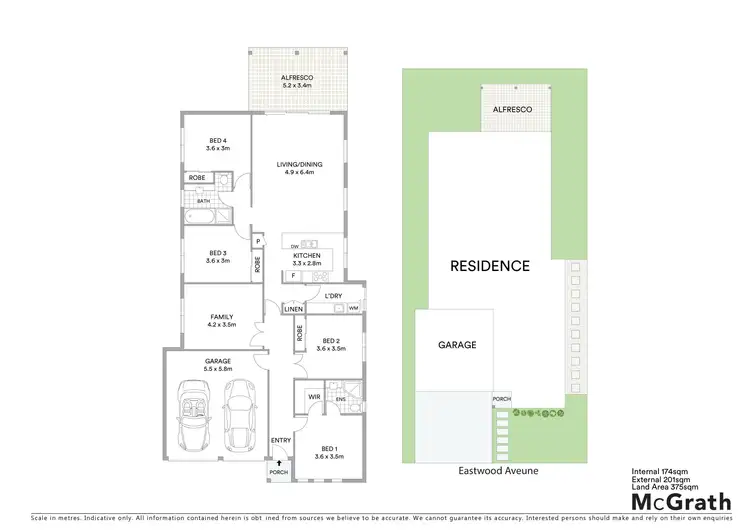 Floorplan of Homely house listing, 6 Eastwood Avenue, Hamlyn Terrace NSW 2259