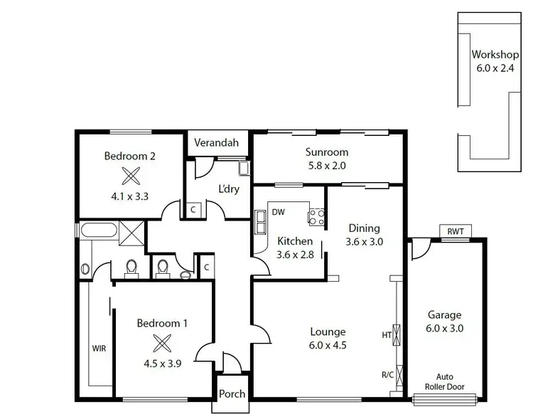 Floorplan of Homely house listing, 50 Sturdee Street, Linden Park SA 5065