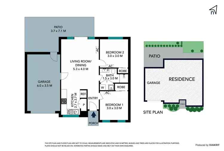 Floorplan of Homely unit listing, 2/77 Rotino Crescent, Lalor VIC 3075