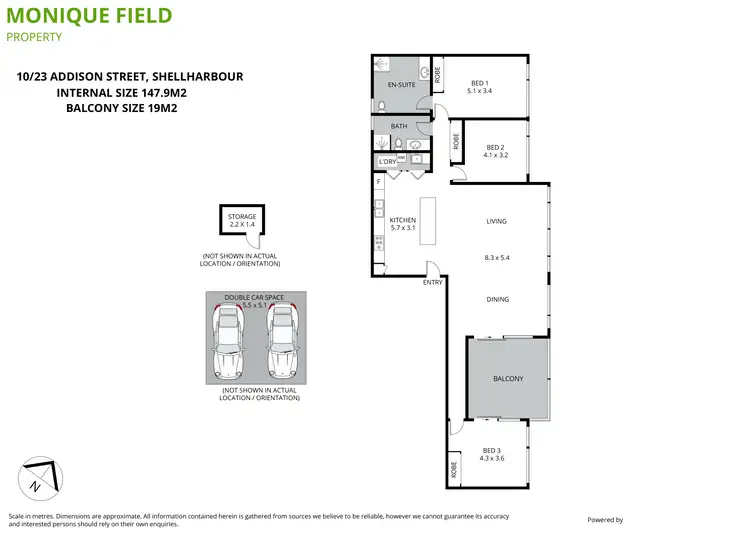 Floorplan of Homely apartment listing, 10/23 Addison Street, Shellharbour NSW 2529