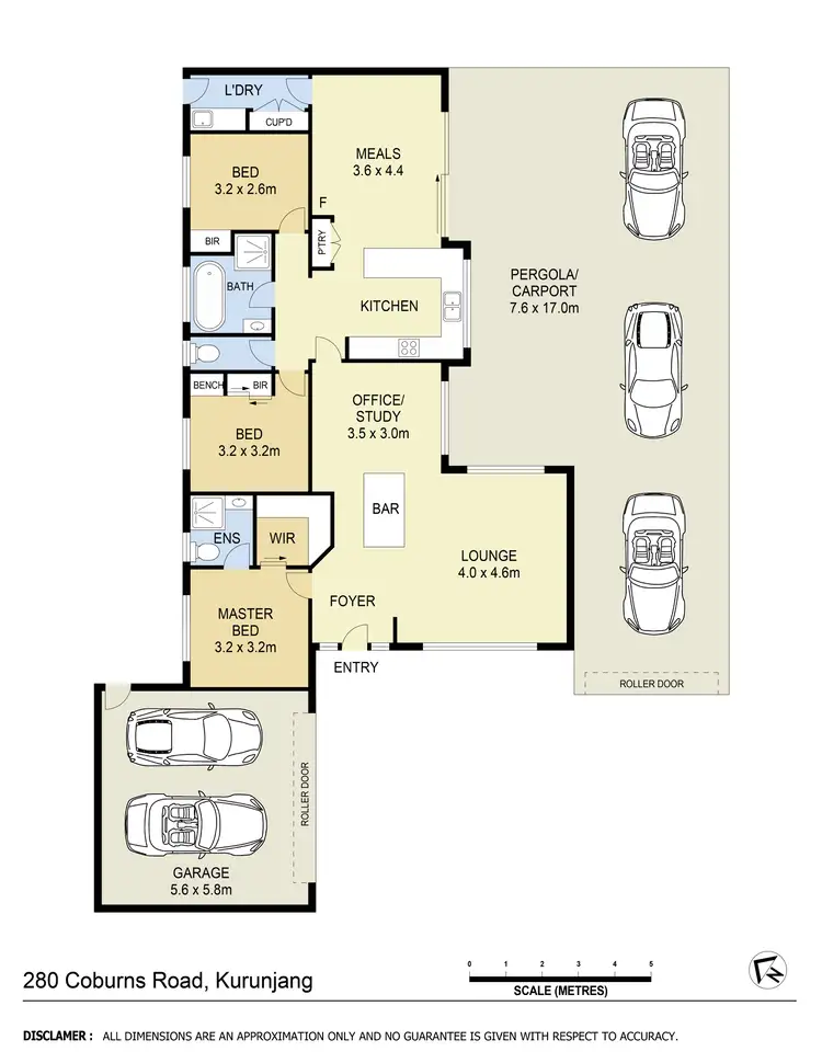Floorplan of Homely house listing, 280 Coburns Road, Kurunjang VIC 3337