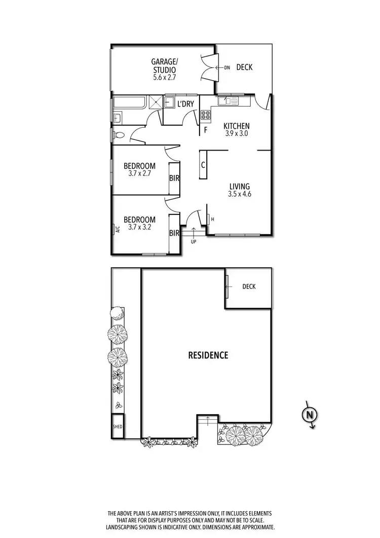 Floorplan of Homely unit listing, 6/153 Raglan Street, Preston VIC 3072