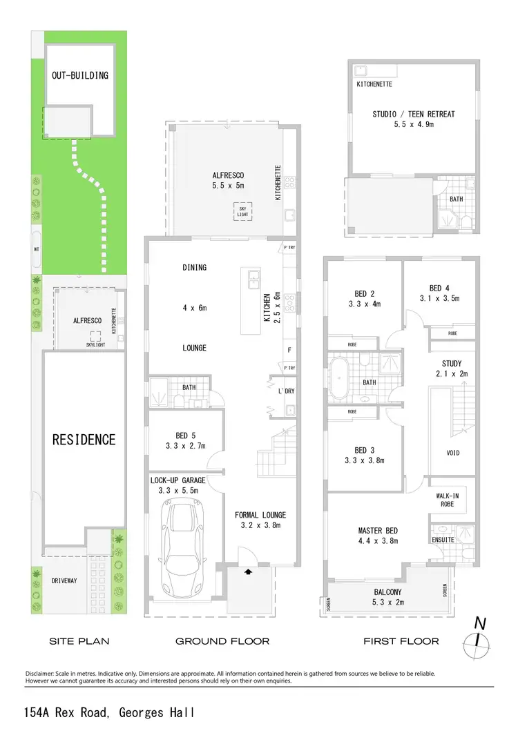 Floorplan of Homely house listing, 154A Rex Road, Georges Hall NSW 2198