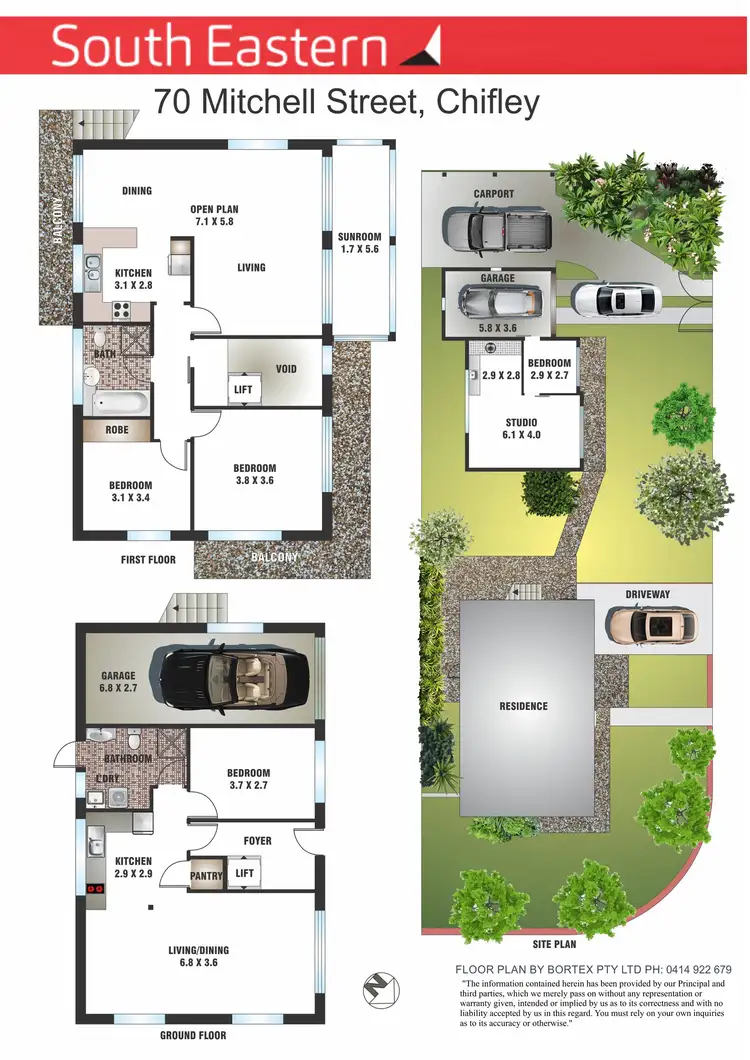 Floorplan of Homely house listing, 70 Mitchell Street, Chifley NSW 2036