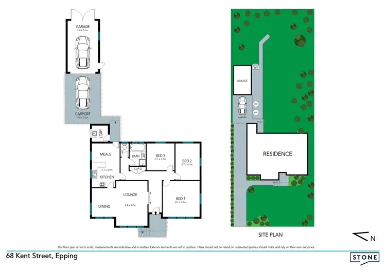 Floorplan of Homely house listing, 68 Kent Street, Epping NSW 2121